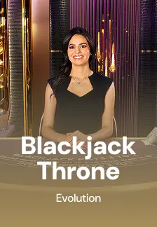 Blackjack Throne game tile