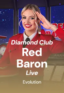 Diamond Club Red Baron Live game tile