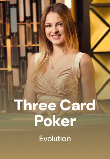 Three Card Poker game tile