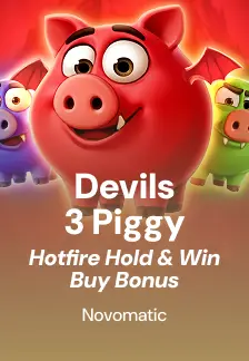 Devils 3 Piggy Hotfire Hold & Win Buy Bonus
