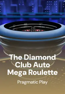 The Diamond Club Auto Mega Roulette game tile